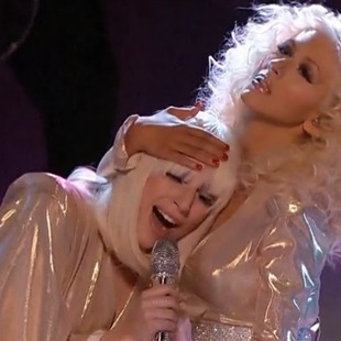 Lady Gaga y Christina Aguilera graban dueto
