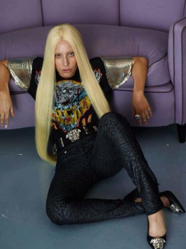 Lady Gaga, sin Photoshop