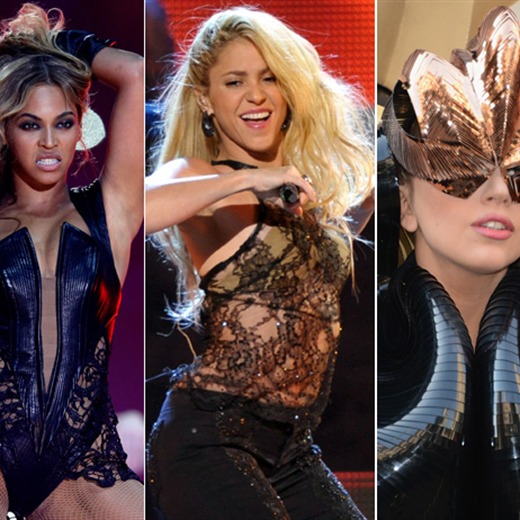 Beyoncé, Shakira o Lady Gaga, entre las más poderosas del mundo