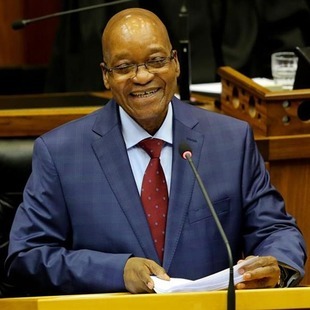 Ponen 'a la venta' al presidente de Sudáfrica en Internet