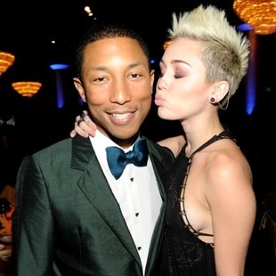 Pharrell y Miley Cyrus, juntos en Come Get It Bae