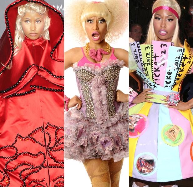 Los outfits más extravagantes de Nicki Minaj