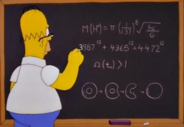 ¿Homero Simpson predijo la masa del Bosón de Higgs?