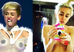 Miley Cyrus en topless por depresión