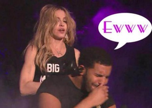Memes del beso de Madonna y Drake