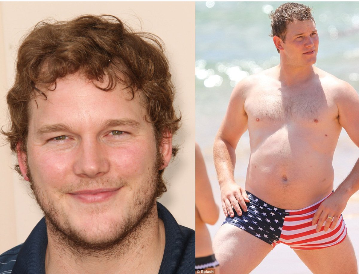 Image is about Chris Pratt Weight Loss.