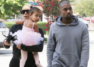 ¡Kanye West se aburrió en la fiesta de su hija y se fue!