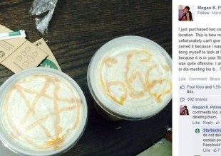 Símbolos satánicos en cafés/Monja recomienda no masturbarse