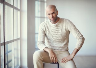 Zidane es imagen de una famosa marca de ropa