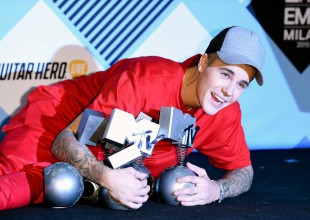 Justin Bieber triunfa en los MTV EMA 2015
