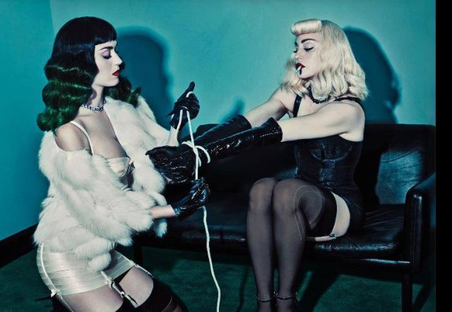 Madonna y Katy Perry hacen sensual baile