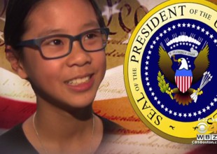 Niña de 10 años quiere ser presidenta