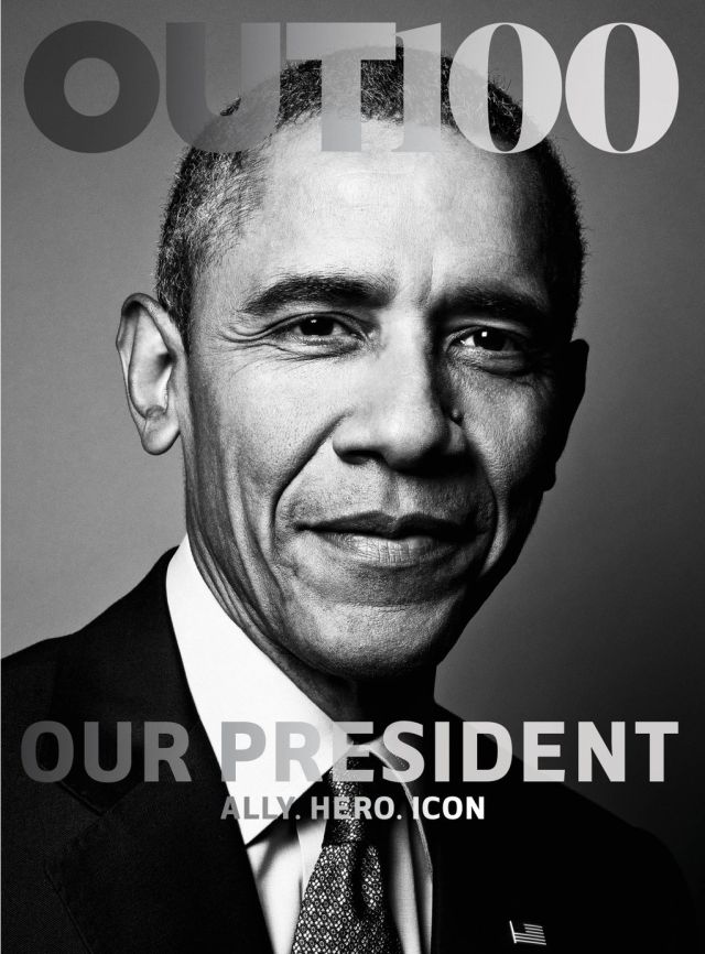 Obama posa para portada de revista LGBT