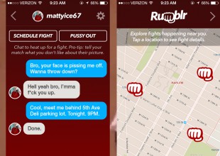 Rumblr, la app para pelear sin razón