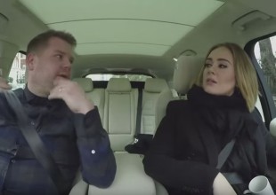 ¡Adele cantó Hello en un auto!
