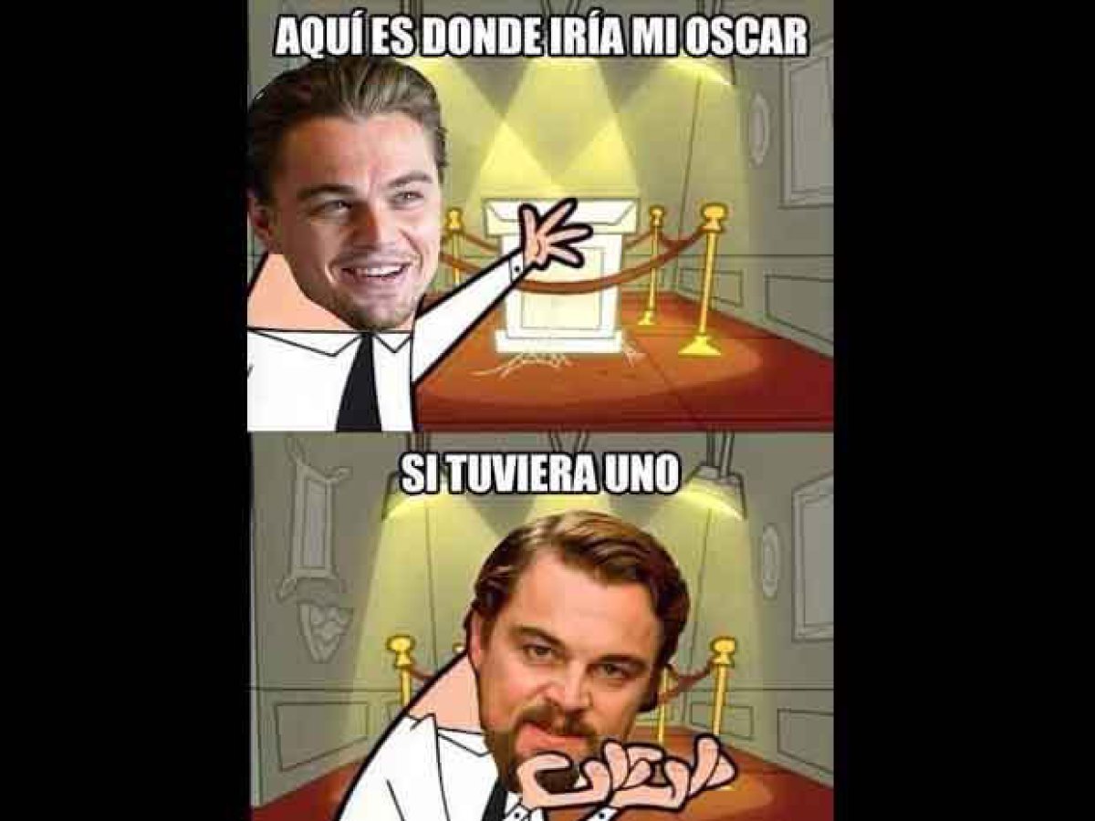 Los memes arrasan con Leo DiCaprio