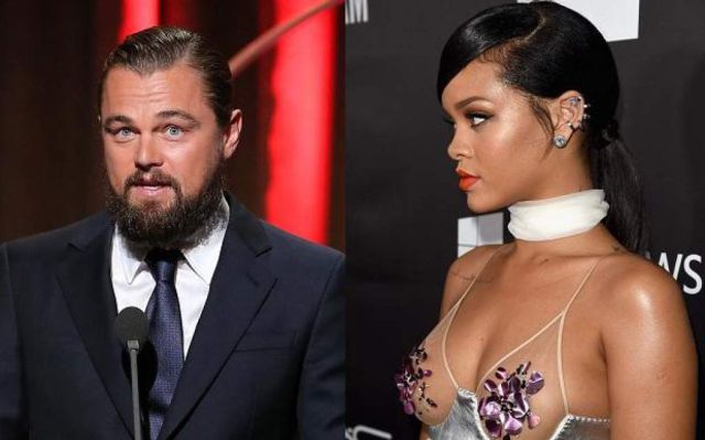 Sale la foto entre Rihanna y Leo DiCaprio