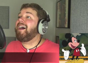 Este cantante sabe imitar cientos de voces de Disney