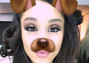 Ariana Grande se burla de su propia obsesión con Snapchat