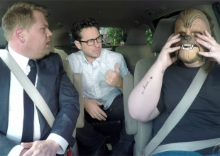 Mamá Chewbacca hace Carpool con James Corden y J.J. Abrams