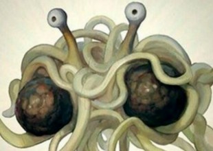 Se volvió religión el Monstruo del Espagueti Volador