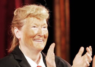 Meryl Streep parodió a Donald Trump