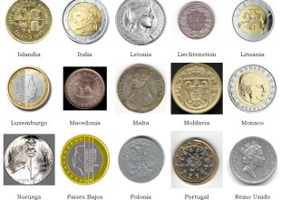 Los tipos de moneda que hay en Europa