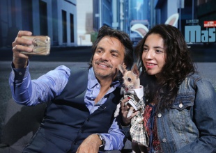 Eugenio Derbez conoció a las Mascotas más 40