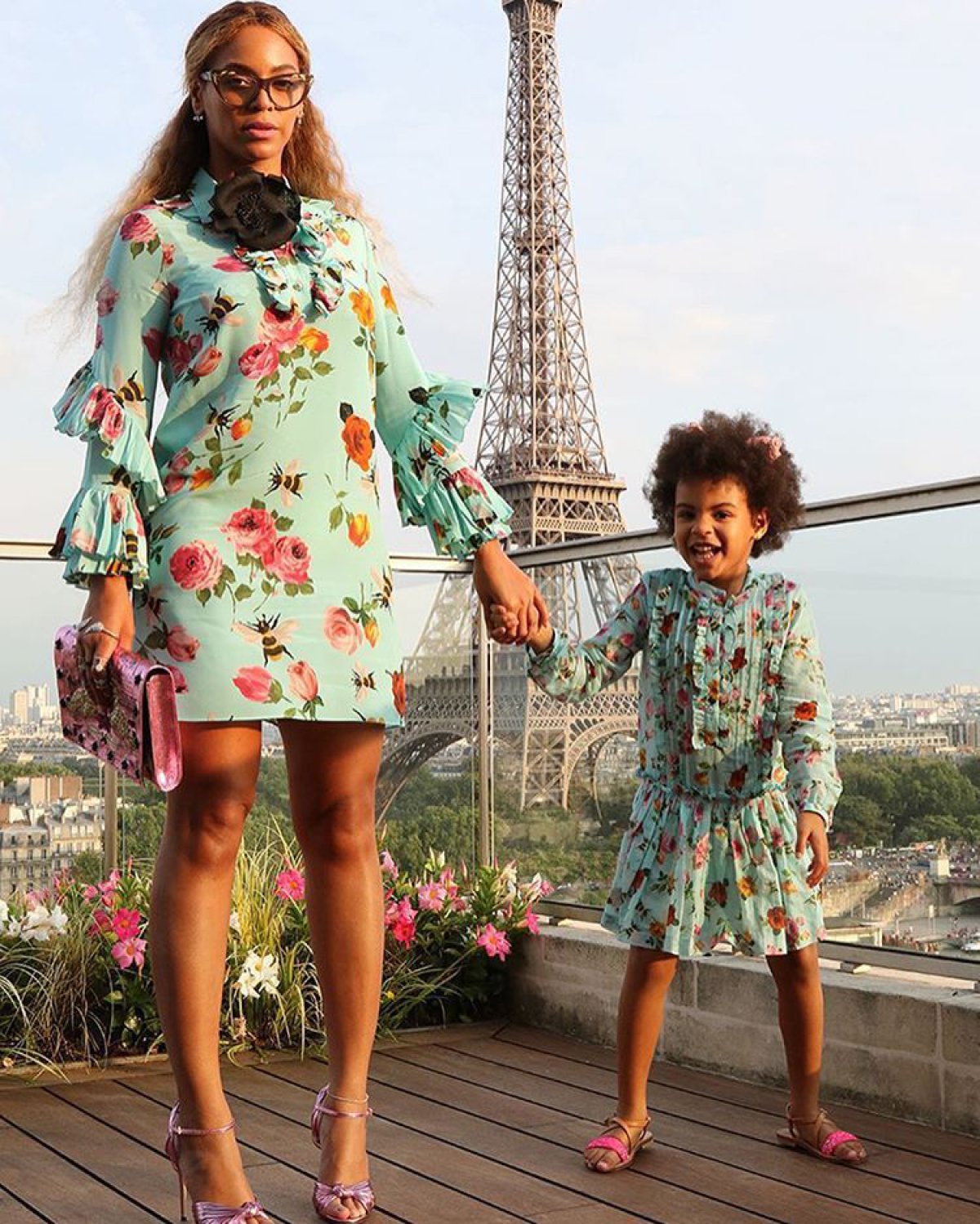 Beyoncé y su hija Blue Ivy se uniforman Fotogalería Tendencias