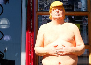 La estatua de Donald Trump entrara en subasta