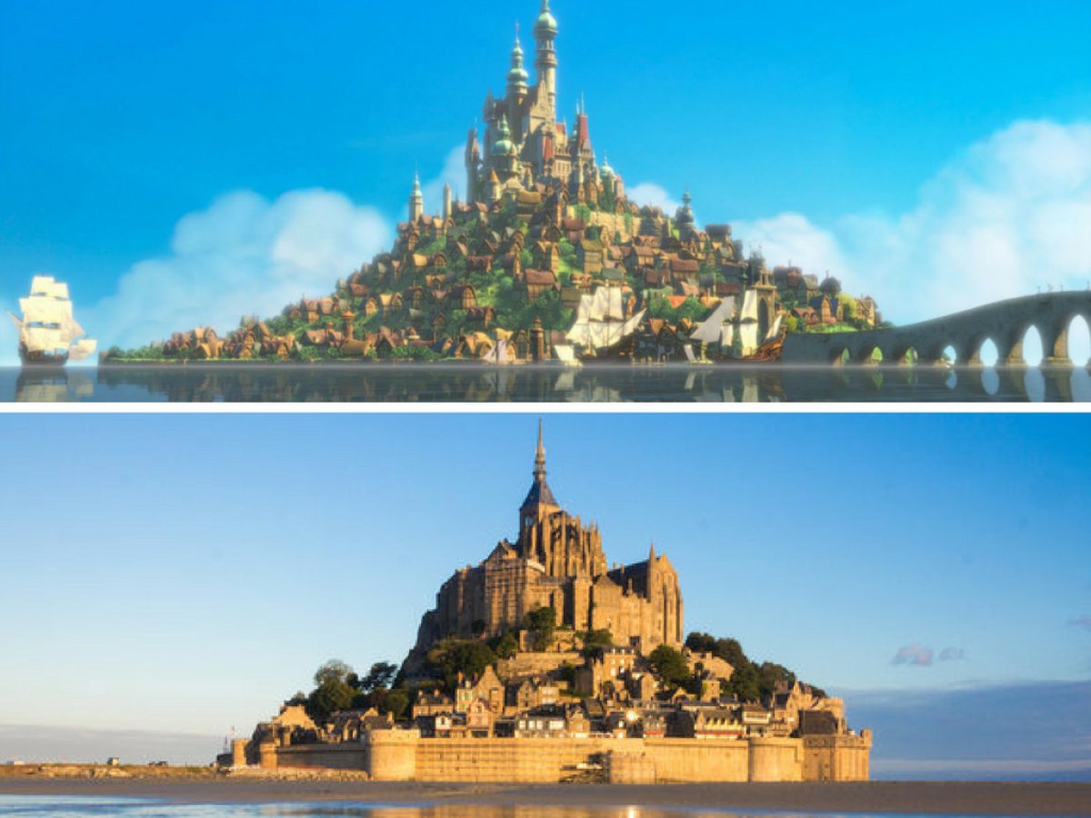 Lugares reales en los que se inspiró Disney