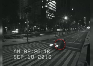Captan fantasma en avenida del Reforma