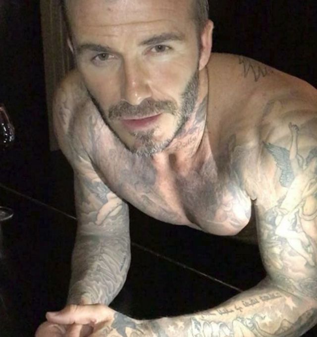 Así se ejercita David Beckham