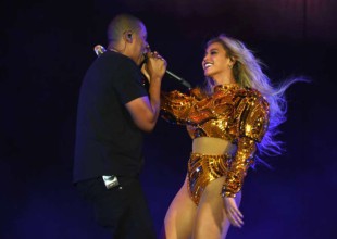 Beyoncé cierra su gira con un beso apasionado con Jay Z
