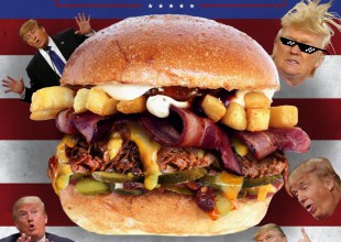 Crean hamburguesa "Trump"