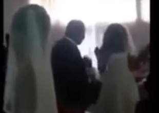 Amante interrumpe boda con el mismo vestido de la novia