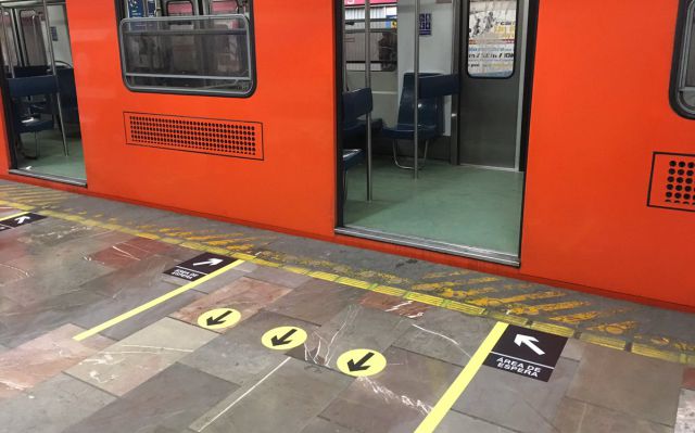 Señalizaciones Metro Nuevo: Antes de entrar deje salir; ponen orden en el  Metro Balderas | Moda y Belleza | LOS40 México