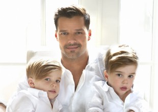 El tierno mensaje de los hijos de Ricky Martin