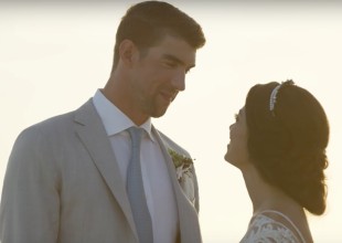 Así fue la emotiva boda de Michael Phelps