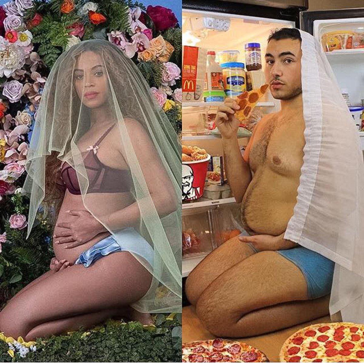 El embarazo de Beyoncé llenó las redes de memes