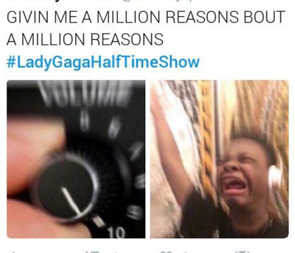 Llegaron los memes del show de medio tiempo de Lady Gaga