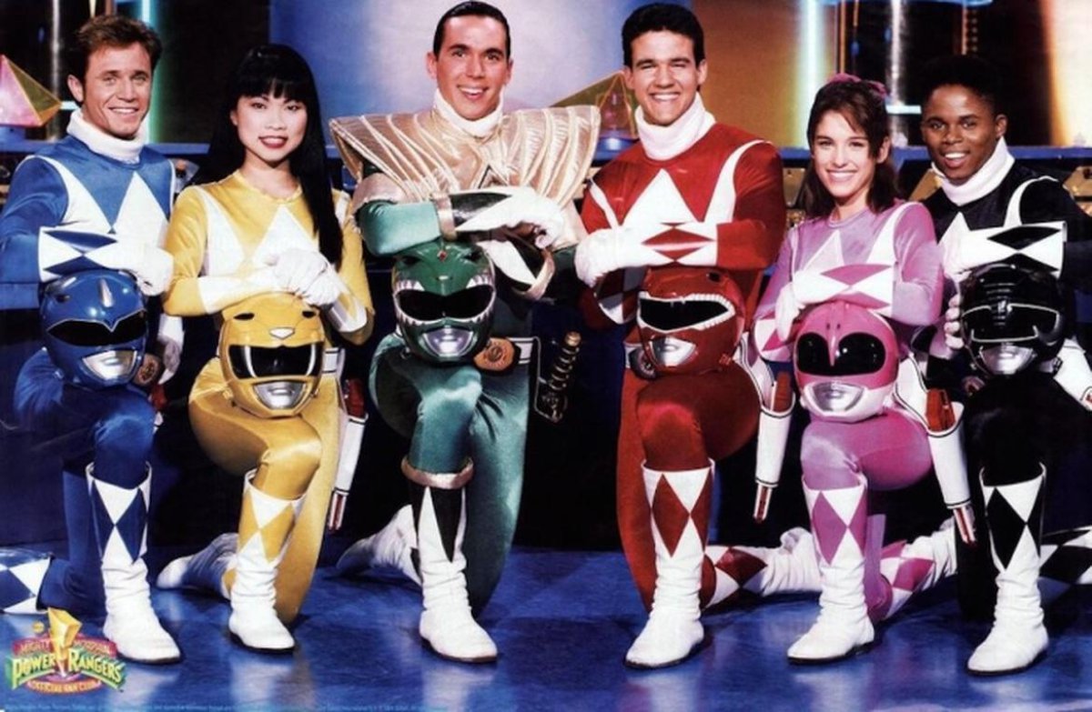 Así luce ahora el elenco original de Power Rangers
