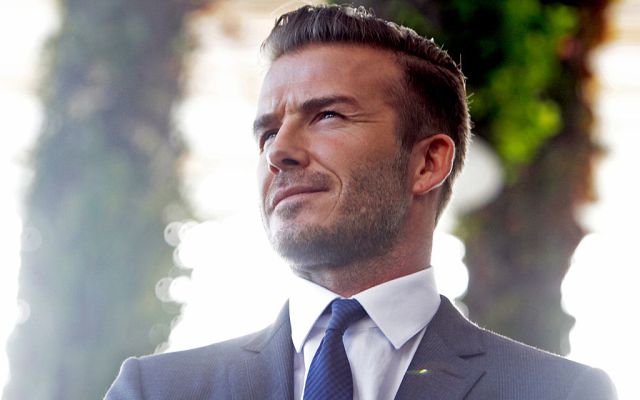 David Beckham olvida su cara de galán y se convierte en un monstruo