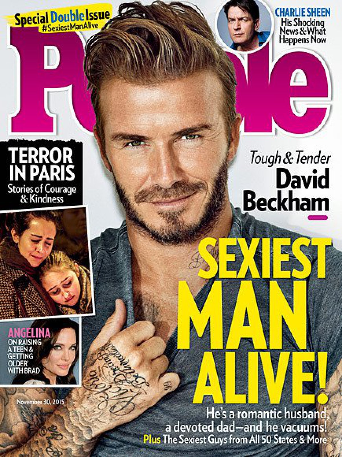 Hombres People Sociedad Revista Portada Los Hombres Más Sexies De La Portada People Desde 