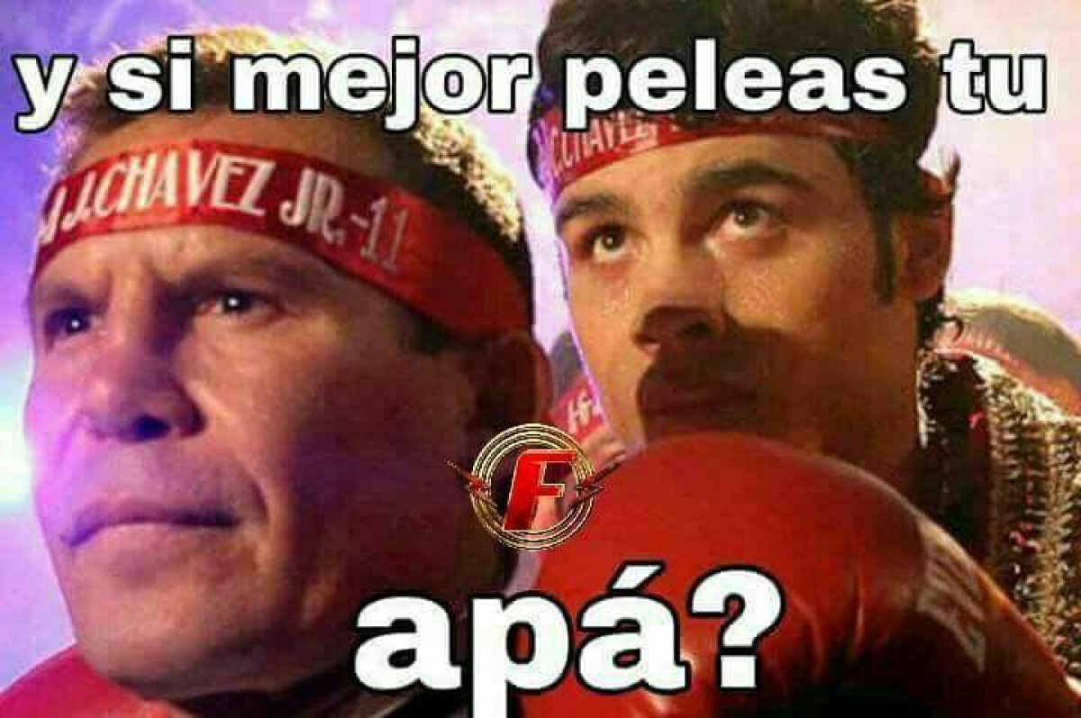 Los mejores memes de la pelea Canelo vs Chavez Jr.