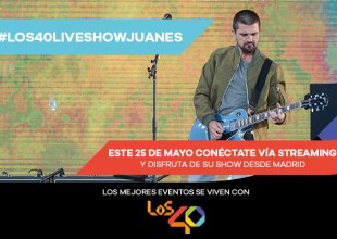 Juanes en un concierto muy íntimo para sus fans de LOS40
