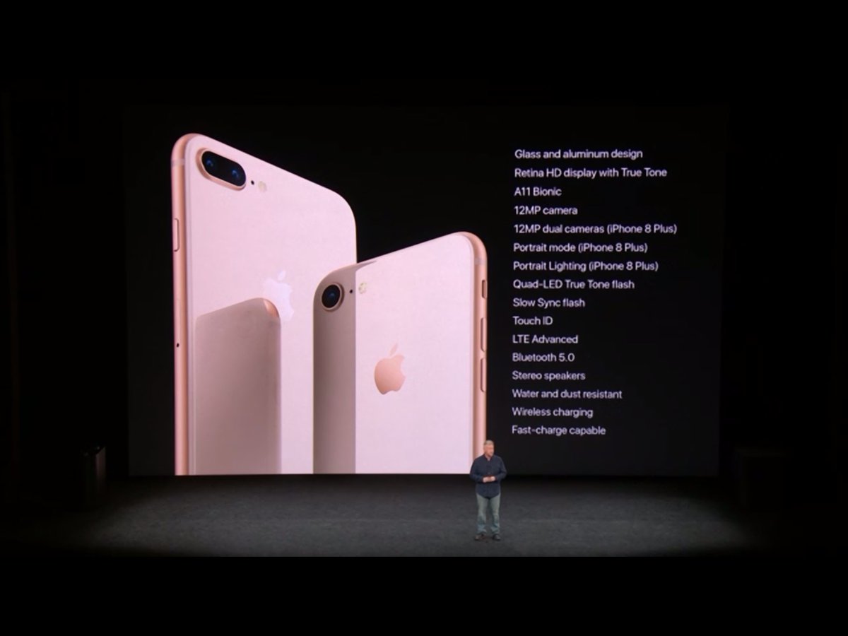 Imágenes oficiales del iPhone X y el iPhone 8