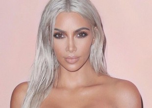 Kim Kardashian sale a la calle únicamente con medias transparentes