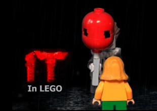 Fanático crea versión de “Eso” en Lego