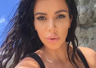 Kim Kardashian publica atrevida foto en diminuto bikini